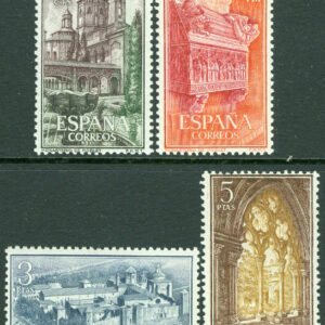 Spanien – M 1379-1382 Kloster, 4 kpl **