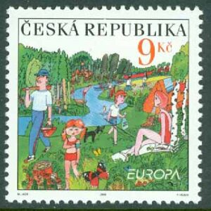 Tjeckien – M  395 Europa 2004; Ferier, 1 kpl **