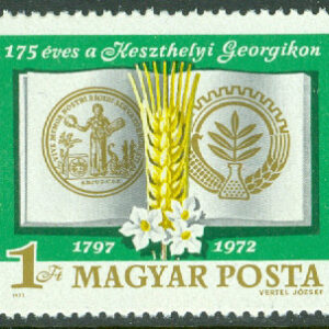 Ungern – M 2794A Georgikon jordbrukshögskola, Keszthely 175 år, 1 kpl **
