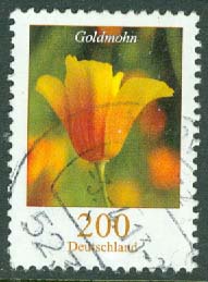 Tyskland – M 2568 Blommor XIV. Sömntuta, 1 kpl stpl