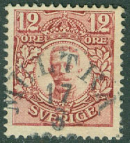 F   83 Medaljong. MULTRÅ 17.6  (Y/Å)
