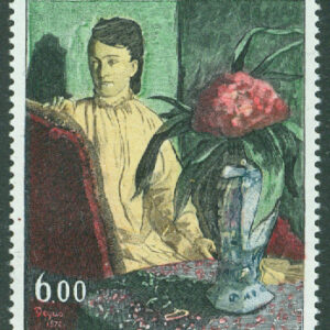Monaco – M 1670 Edgar Degas födelse 150 år, 1 kpl **