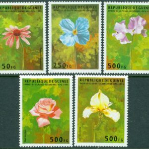 Guinea – M 1549-1553 Blommor, 5 ol **