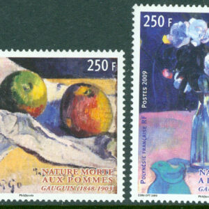Franska Poynesien – M 1094-1095 Målningar av Paul Gauguin, 2 kpl **
