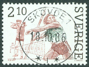 F 1421 Friidrott. Prakt SKÖVDE 18.10.86  (R/Vg)