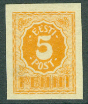 Estland – M    6 Siffertyp, 5 P *