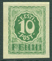 Estland – M    8 Siffertyp, 10 P **