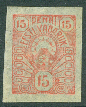Estland – M    9 Symboler – sol, 15 P *
