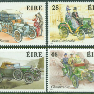 Irland – M  671-674 Historiska bilar, bl.a. Thomond, 4 kpl **