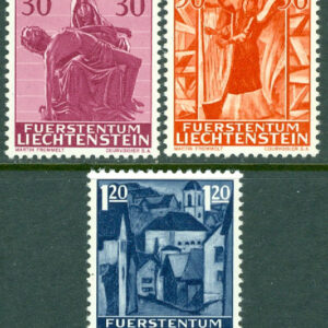 Liechtenstein – M  424-426 Jul 1962, 3 kpl **