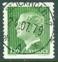 F  952 Carl XVI Gustaf 1.30. Prakt STOCKHOLM 17 24.07.79  (A/Sö)