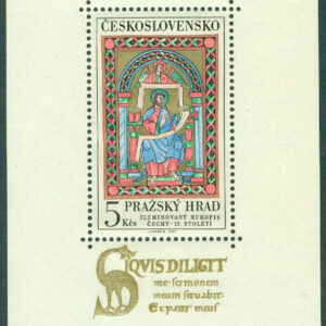 Tjeckoslovakien – M BL  27 Pragborgen, block **