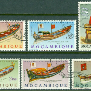 Mocambique – M  516-517, 519-522 Slupar, 6 ol stpl