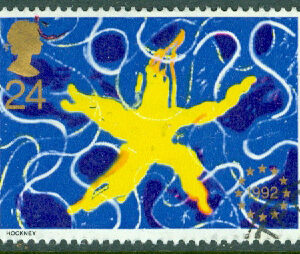 England – M 1418 Europeisk hemmamarknad, 1 kpl stpl