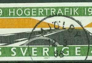 F  611 Högertrafik. MJÖLBY 12.3.68  (E/Ög)