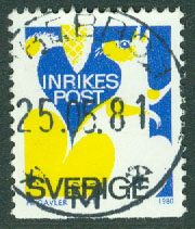 F 1122 Rabattmärke II. Prakt ÖREBRO 1  25.05.81  (T/Nä)