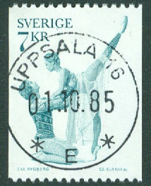 F  942 Balett. Prakt UPPSALA 16 01.10.85  (C/U)