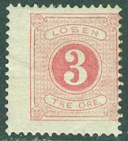 Sverige – F L 12 Lösen t. 13, 3 öre *