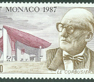 Monaco – M 1836 Le Corbusier, egentligen Charles Édouard Jeanneret (1887–1965), arkitekt, 1 kpl **
