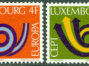 Luxemburg – M  862-863 Europa CEPT 1973, 2 kpl **