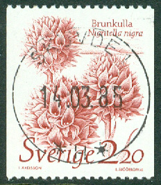 F 1341 Levande natur. Svag prakt SKÖVDE 14.03.85 (R/Vg)