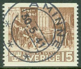 F  328 Bibeln. ÅMINNE 30.5.41  (F/Sm)