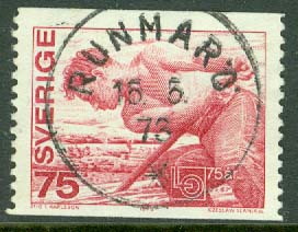 F  821 LO 75 år. RUNMARÖ 15.5.73  (B/U)