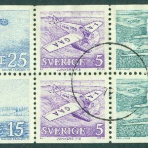 F  778-781 HBL Postflyg, häftesblock kpl stpl