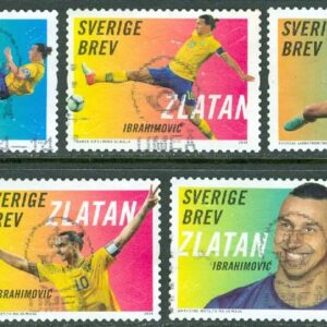 F 2995-2999 Zlatan Ibrahimović, 5 kpl stpl