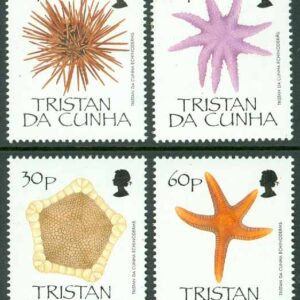Tristan da Cunha – M  489-492 Tagghudingar, 4 kpl **