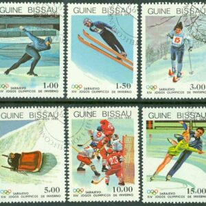 Guinea-Bissau – M  709-714 OS i Sarajevo 1984, 6 ol stpl