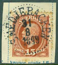 F   55 SMEDJEBACKEN 31.8 1899 på klipp  (W/D)
