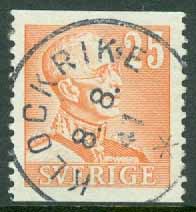 F  277 Gustaf V. KLOCKRIKE 8.8.41  (E/Ög)