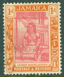 Jamaica – M   99 Arawakkvinna, cassavatillredning, 1 kpl stpl