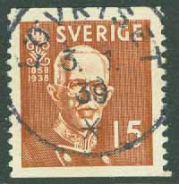 F  267A Gustaf V 80 år. LÖVRISET 5.1.39  (X/Häl)