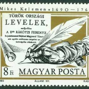 Ungern – M 4094 Kelemen Mikes (1690-1761), författare, 1 kpl **