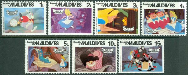 Maldiverna - M  909-915 Alice i Underlandet, 7 ol **