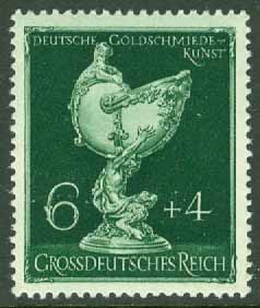 Deutsches Reich – M  902 Tyska sällskapet för guldsmedskonst, 6 + 4 Pf **