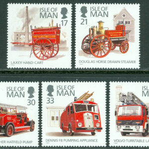 Isle of Man – M  473-477 Brandkåren, 5 kpl **