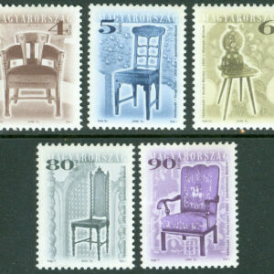 Ungern – M 4628-4632 Sittmöbler, 5 kpl **
