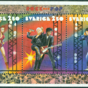 F 1702-1704 HBL Rock & Pop, häftesblock kpl stpl