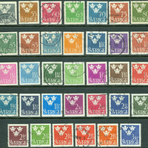 F  284-317 Tre Kronor, 34 kpl stpl