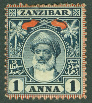 Zanzibar – M   52x Sultan Hammud ibn Muhammad, 1 A *
