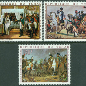 Tchad – M  275-277 Napoleon I`s födelse 200 år, 3 kpl **
