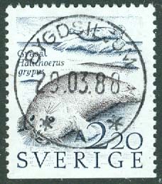 F 1497 Kusthavet. BYGDSILJUM 29.03.88  (AC/Vb)