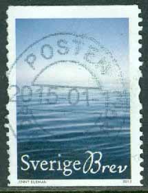 F 2927 Hjärtat i naturen. Prakt POSTEN ROSERSBERG 2015-01-13  (B/U)