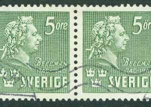 F  324BC Carl Michael Bellman, 3 + 4-sid tandn. I par stpl