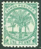 Samoa – M    9 Palmer, 1 P *