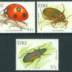 Irland – M 1494-1496 Inhemska skalbaggar, 3 ol **