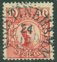 F   82 Medaljong 10 öre. KRISTINEHAMN Lbr 24.10 1912  (S/Vär)